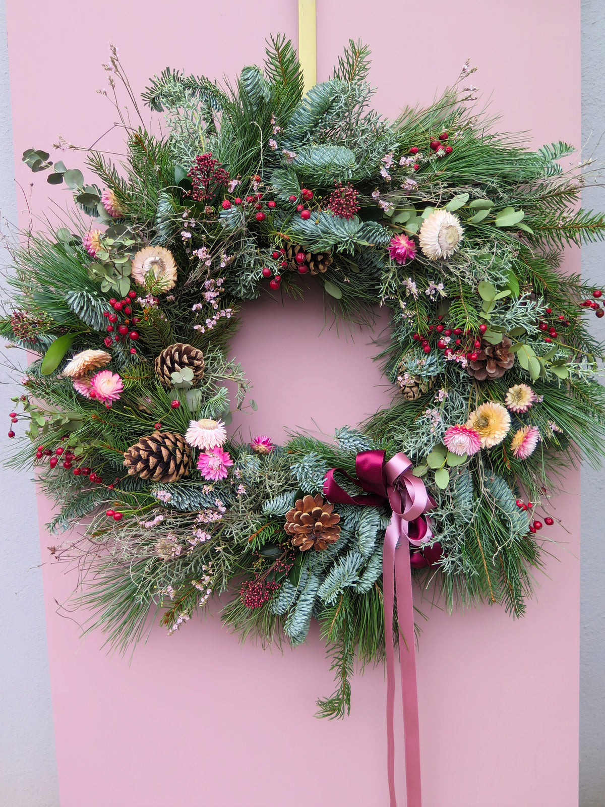 All I Want for Christmas Wreath